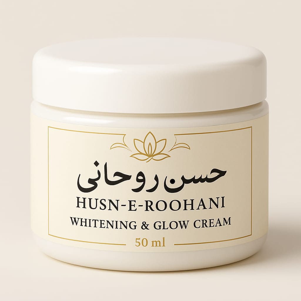 Husn-e-Roohani Whitening & Glow Herbal Cream