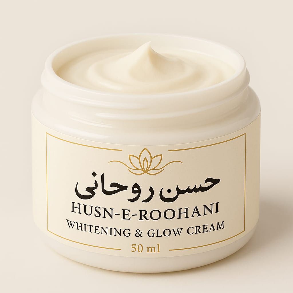 Husn-e-Roohani Whitening & Glow Herbal Cream