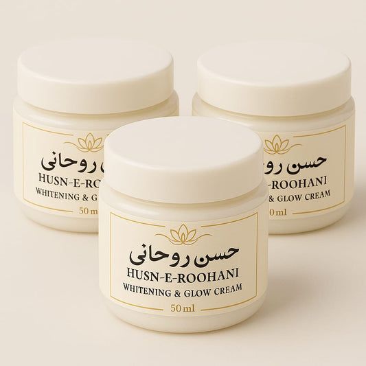 Husn-e-Roohani Whitening & Glow Herbal Cream
