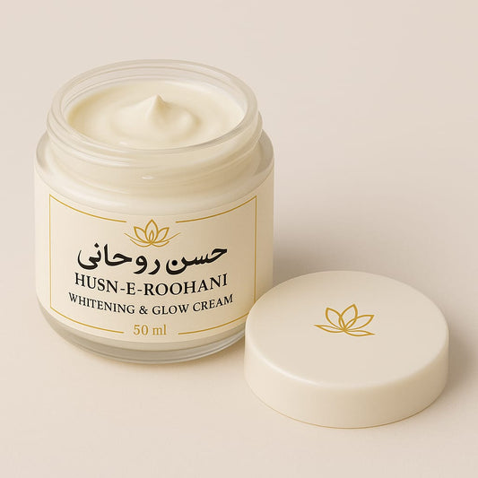Husn-e-Roohani Whitening & Glow Herbal Cream